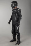 TRAJE 2 PIEZAS DE PIEL MOTEGI V2 NEGRO CARBON