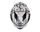 CASCO ROCKET FORCE S-91 VENGADOR BLANCO