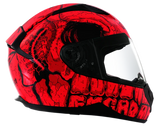 CASCO ROCKET FORCE S-91 VENGADOR ROJO