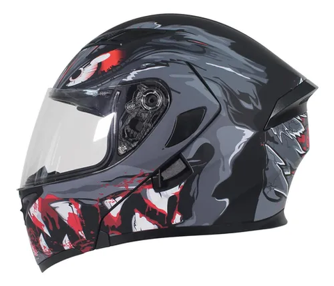 R7 RACING UNSCARRED REX DOBLE MICA DOT  GRS/NGO/ROJ/MATE