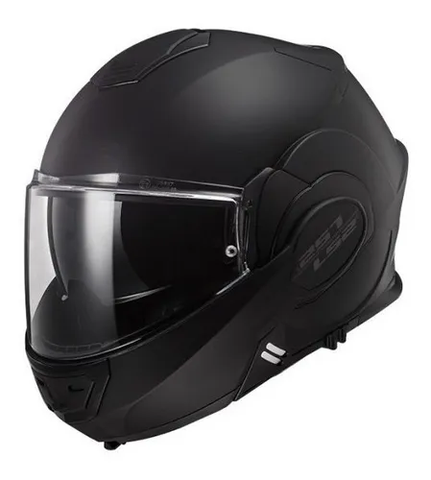 LS2 VALIANT 180 DEGREES NOIR  NGO/MATE FF399