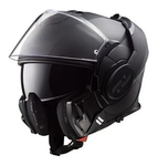 LS2 VALIANT 180 DEGREES NOIR  NGO/MATE FF399