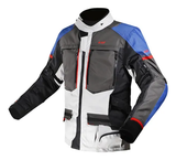 CHAMARRA DEPORTIVA LS2  AZL/NGO/GRS/ROJ NORWAY TEXTIL