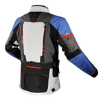 CHAMARRA DEPORTIVA LS2  AZL/NGO/GRS/ROJ NORWAY TEXTIL