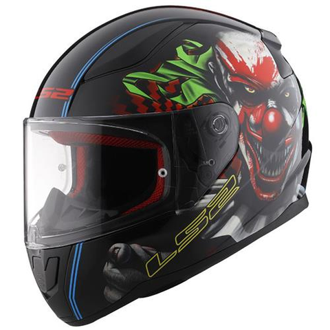 LS2 RAPID CLOWN  NGO/VDE/ROJ/BCO FF353