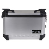 MALETA LATERAL KOHL KH4A.1 ALUMINIO 28 LTS
