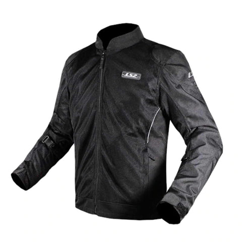 CHAMARRA DEPORTIVA LS2 NEGRO AIRY EVO TEXTIL