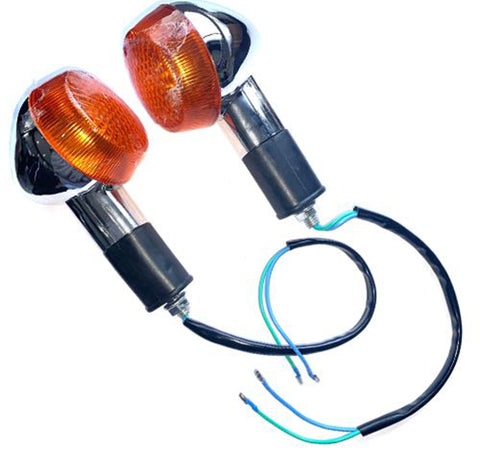 Par direccionales delanteras/traseras universal chopper Promoto