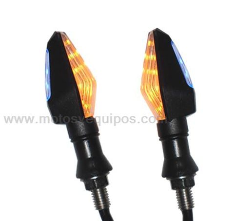 Direccionales Universales azul LED
