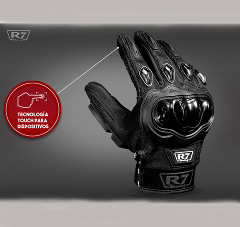 GUANTES R7-1 TOUCH/LIMPIA MICA R