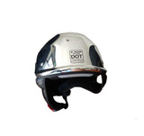 Casco Abierto LS2 Of590 Rebellion Chrome