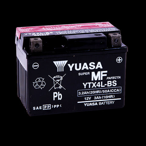 YTX4L-BS (R15/CARGO-125/ VENTO ZIP R3/ BWS-100 / C-90)