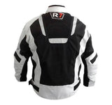 CHAMARRA R7-0919 BCO/NGO TEXTIL R7